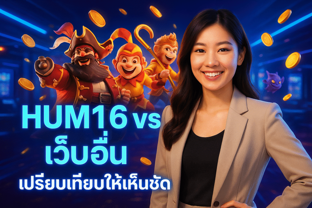 HUM168 vs เว็บอื่น เปรียบเทียบให้เห็นชัด