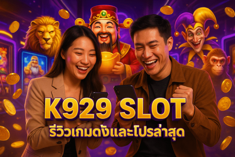 K929 SLOT รีวิวเกมดังและโปรล่าสุด