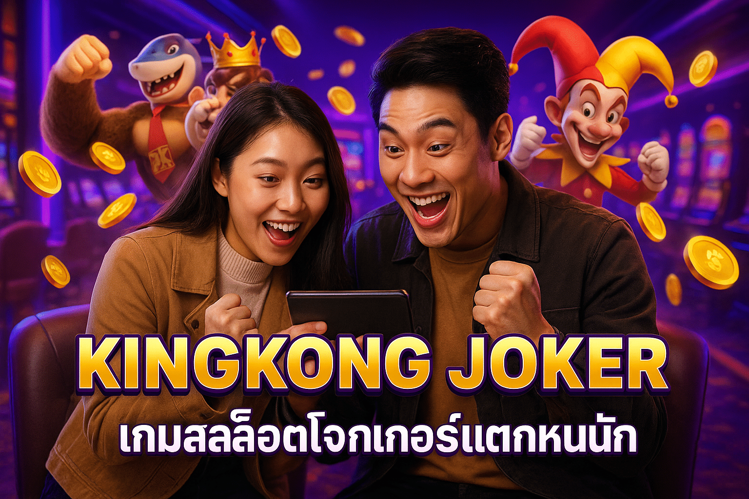 KINGKONG JOKER เกมสล็อตโจ๊กเกอร์แตกหนัก